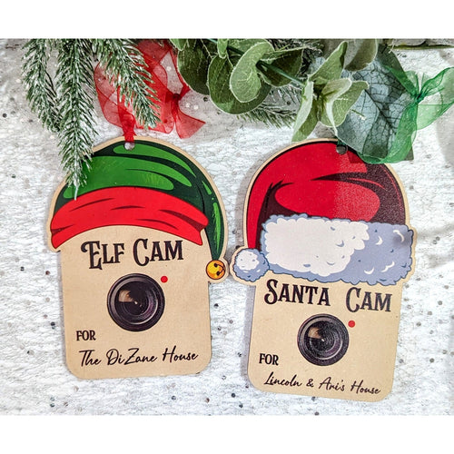 Santa Cam + Elf Cam Decoration - My Family Rulers