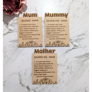 Mother's Day Magnet - My Family Rulers