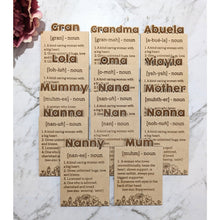 Load image into Gallery viewer, Mother&#39;s Day Magnet - My Family Rulers