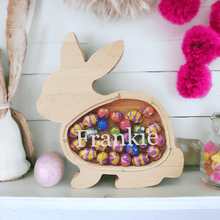Load image into Gallery viewer, Wooden Money Box - Rabbit Bunny Money Box