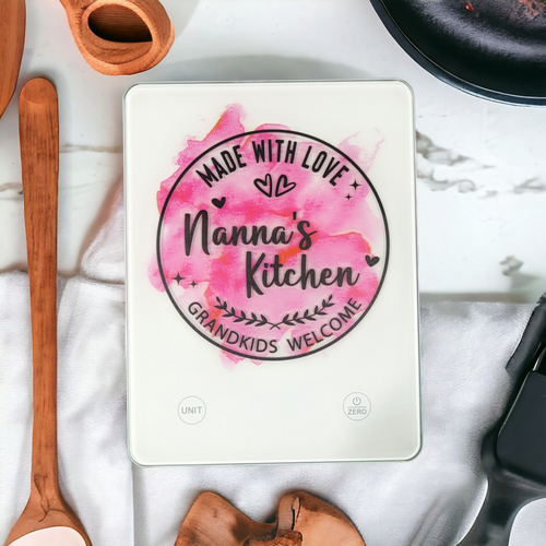 Mother's Day Gift Custom Kitchen Scales