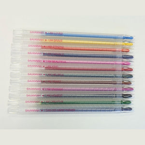 Affirmation Personalised Twist Crayons - My Family Rulers