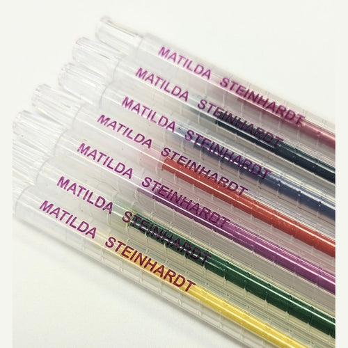 Personalised Twist Crayons - My Family Rulers