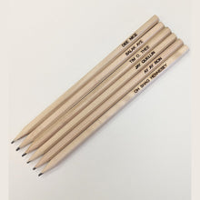 Load image into Gallery viewer, Substitute Teacher Funny Pencils - My Family Rulers