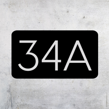 Load image into Gallery viewer, Small Personalised House Number - 200mm x 100mm
