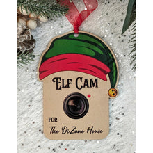 Load image into Gallery viewer, Santa Cam + Elf Cam Decoration - My Family Rulers
