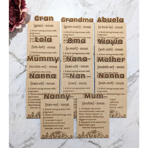 Mother's Day Magnet - My Family Rulers