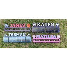 Load image into Gallery viewer, 3D Acrylic Medal Hangers - My Family Rulers