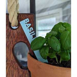 Acrylic Herb + Vegetable Garden Markers - My Family Rulers