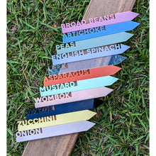 Load image into Gallery viewer, Acrylic Herb + Vegetable Garden Markers - My Family Rulers