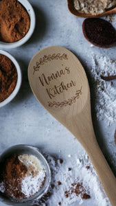 Nonna's kitchen wooden spoon