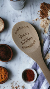 Gran's kitchen wooden spoon