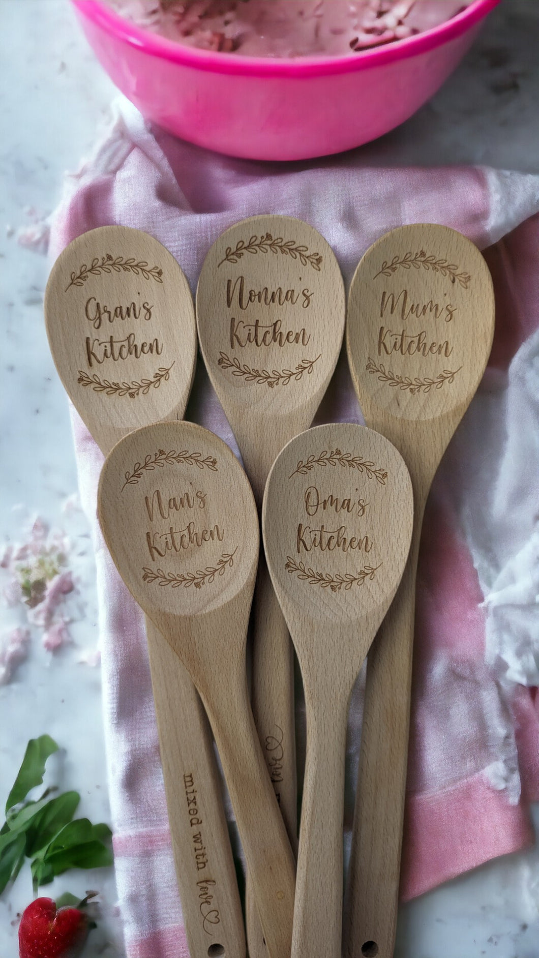 Mother's Day Wooden Spoon