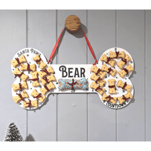Load image into Gallery viewer, Christmas Dog Bone Advent Calendar - My Family Rulers