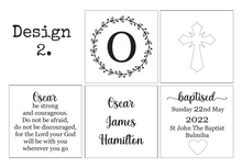Load image into Gallery viewer, Baptism Block Keepsake – Personalised Gift