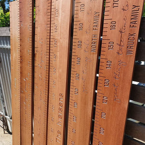 Premium Tasmanian Oak Engraved Wooden Ruler - My Family Rulers