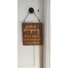 Load image into Gallery viewer, Hanging Door Signs - My Family Rulers