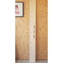 Load image into Gallery viewer, Standard Ruler -Feet &amp; Wording - My Family Rulers