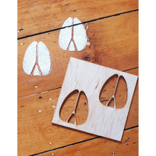 Load image into Gallery viewer, Christmas Time Footprints - My Family Rulers