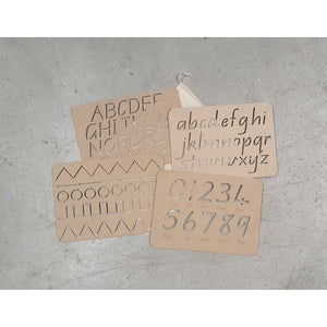 Learn To Write Stencil Kit - My Family Rulers