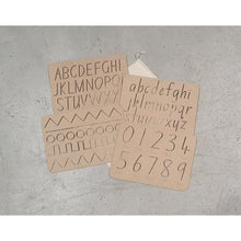 Load image into Gallery viewer, Learn To Write Stencil Kit - My Family Rulers