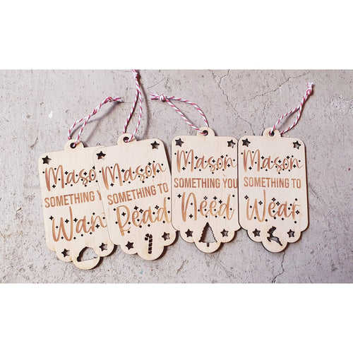 Christmas Gift Tags - Something... - My Family Rulers