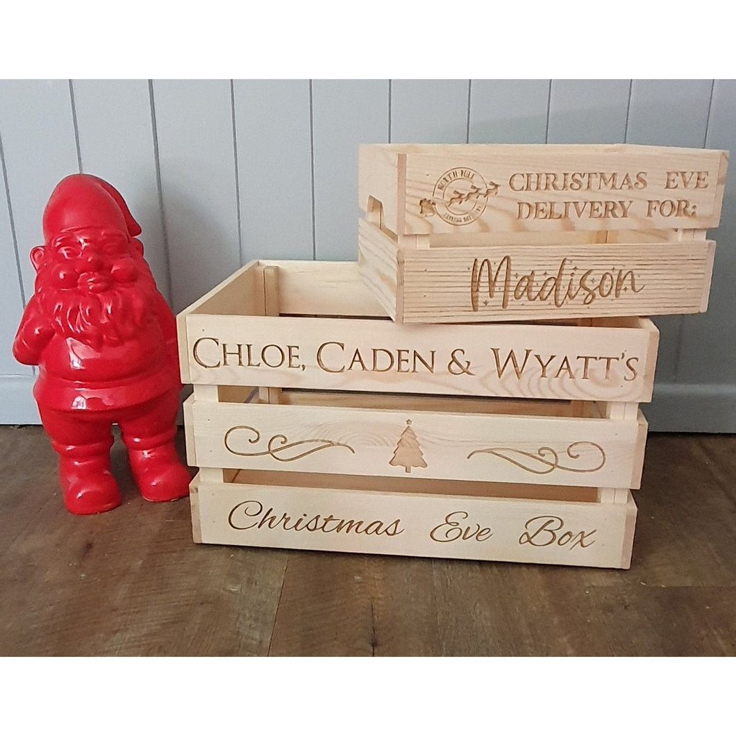 Christmas Eve Box Crate - My Family Rulers