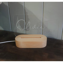 Load image into Gallery viewer, Personalised LED Night Light - My Family Rulers