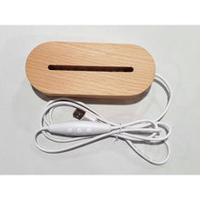 Load image into Gallery viewer, Personalised LED Night Light - Rainbow - My Family Rulers