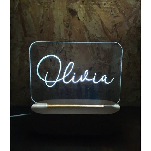 Personalised LED Night Light - My Family Rulers