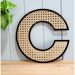 Rattan Wicker Letters - My Family Rulers