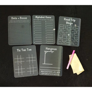 Road Trip Game Set - Reusable - My Family Rulers