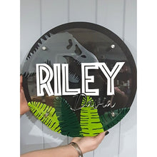 Load image into Gallery viewer, Premium Kids Custom Name Sign Plaque - My Family Rulers