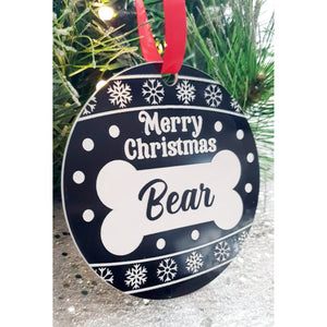 Pet Christmas Bauble - My Family Rulers