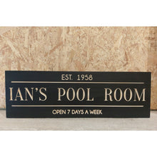 Load image into Gallery viewer, Personalised Engraved Sign - My Family Rulers