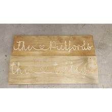 Load image into Gallery viewer, Personalised Name Plaque Sign - My Family Rulers
