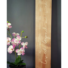 Load image into Gallery viewer, Premium Engraved Wooden Ruler - My Family Rulers