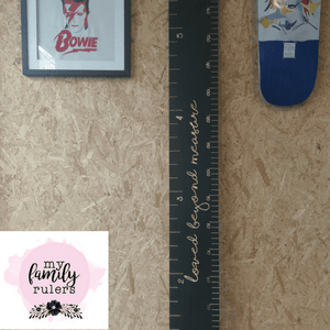 Premium Engraved Wooden Ruler – My Family Rulers