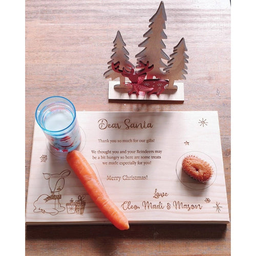 Santa Christmas / Easter Plate (reversible) - My Family Rulers